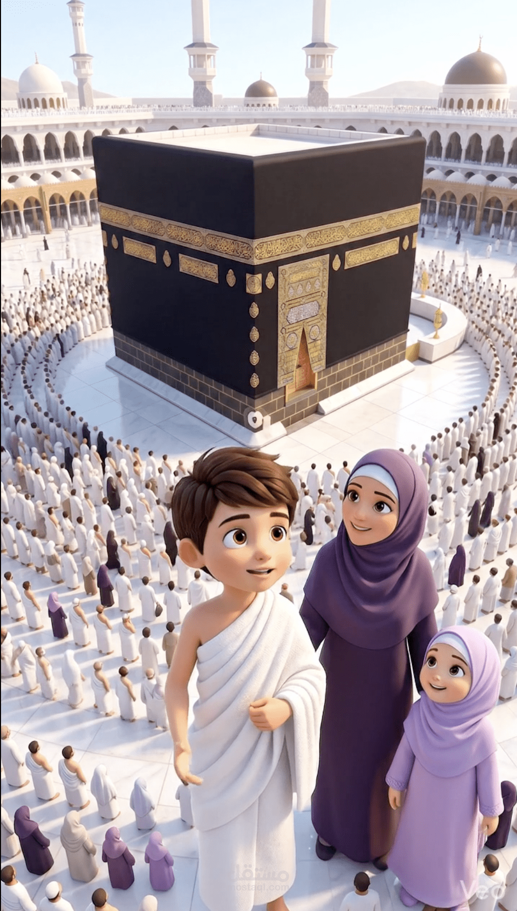 ريل تعليمي تم إنشاؤه كاملا بالـ AI