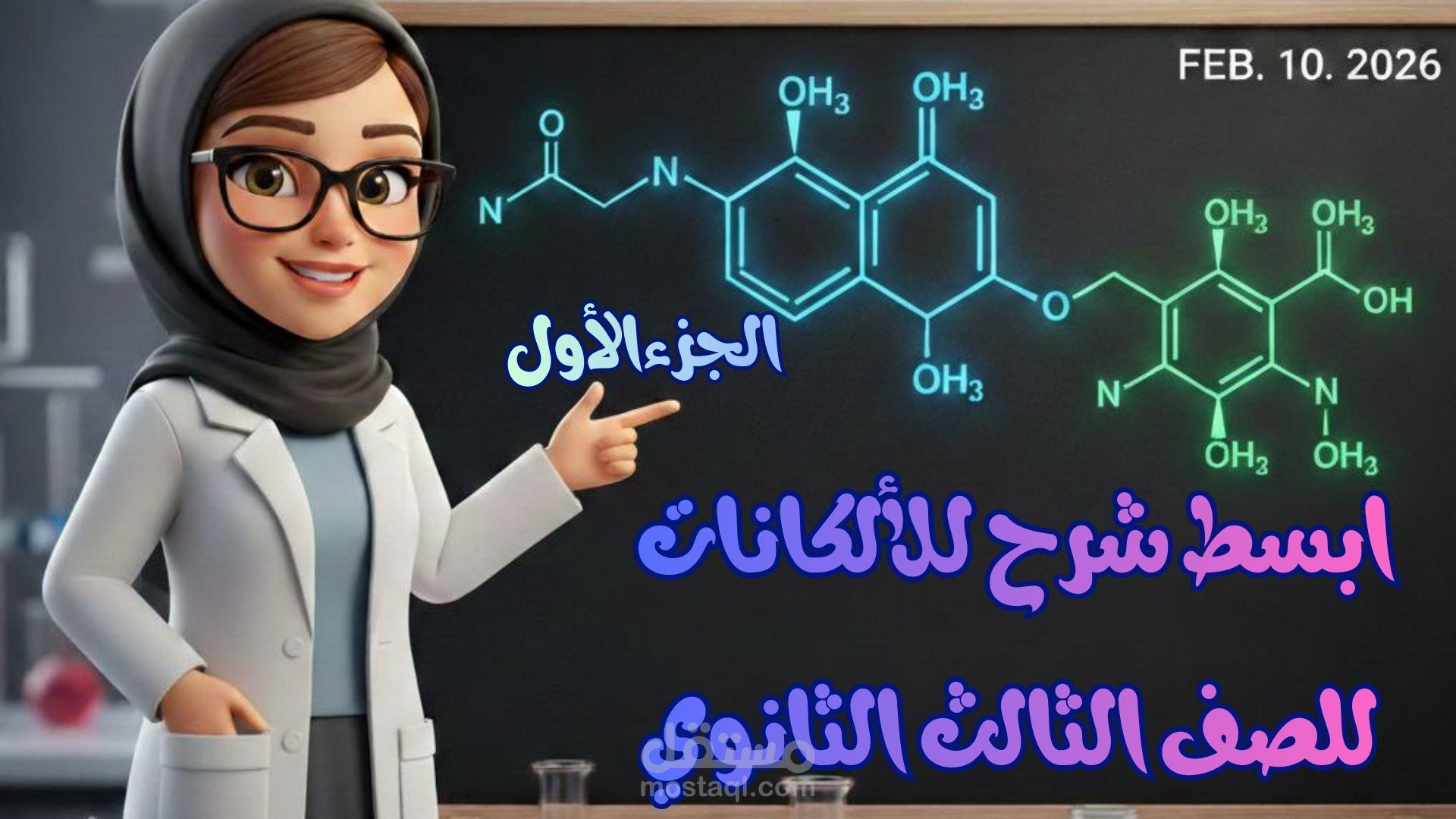 شرح الكيمياء العضوية للصف الثالث الثانوي