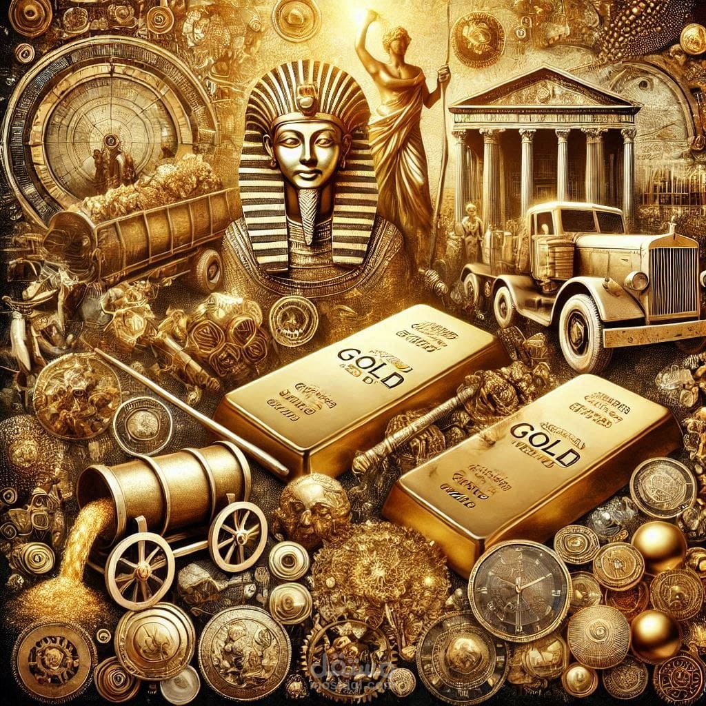 بحث أكاديمي: أسعار الذهب في مصر عبر العصور: تحليل تاريخي واقتصادي شامل