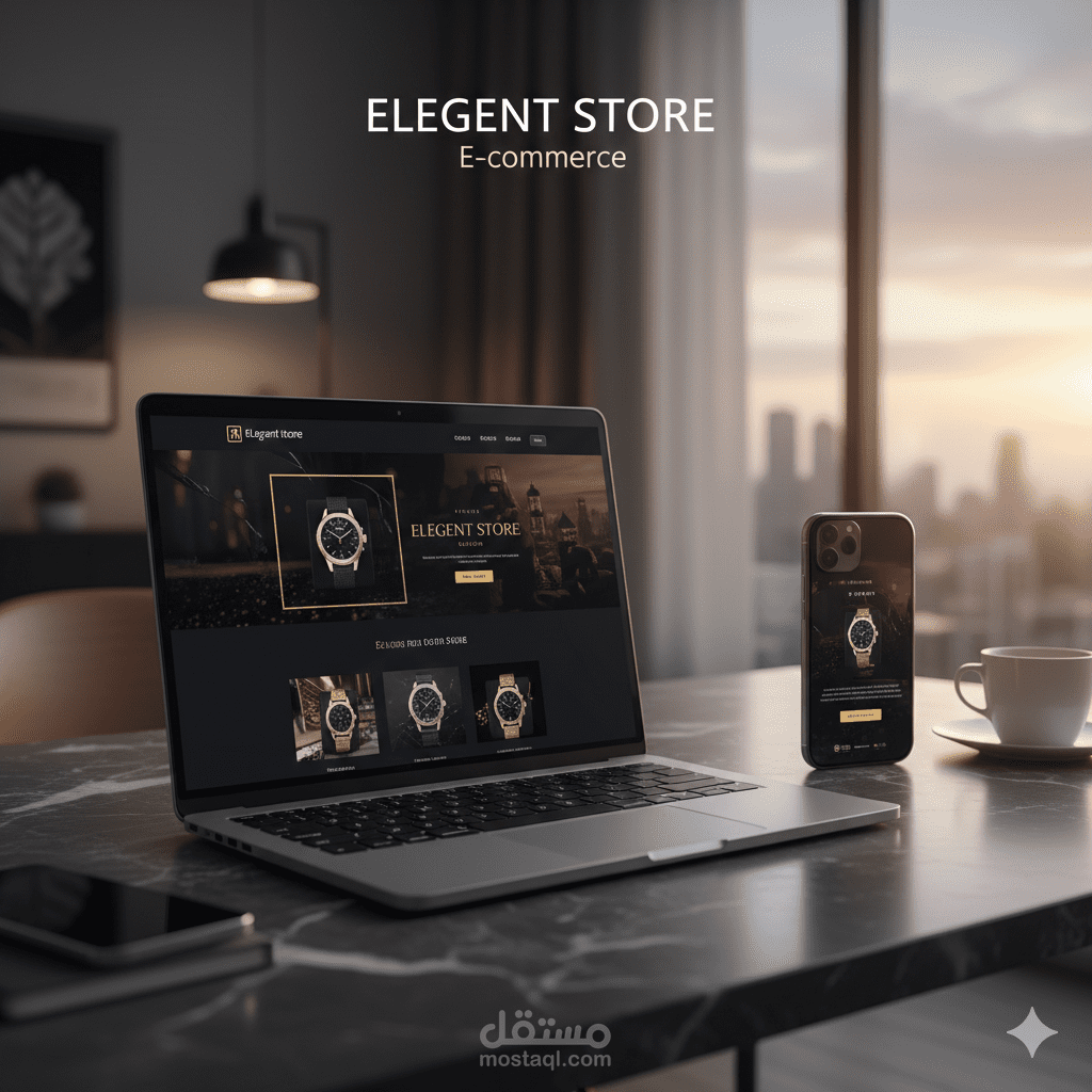 market front-end website