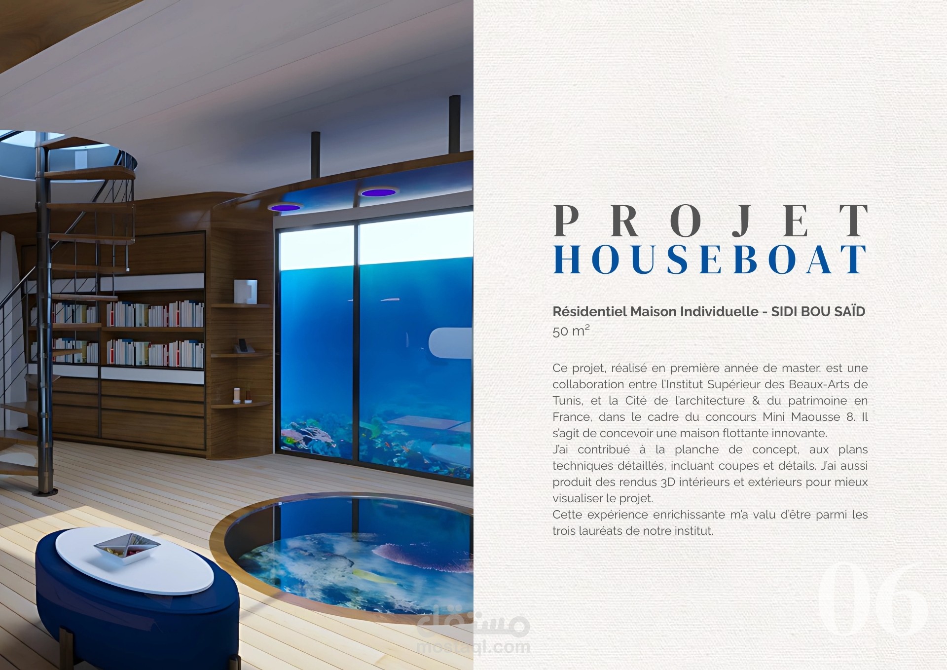 PROJET HOUSEBOAT