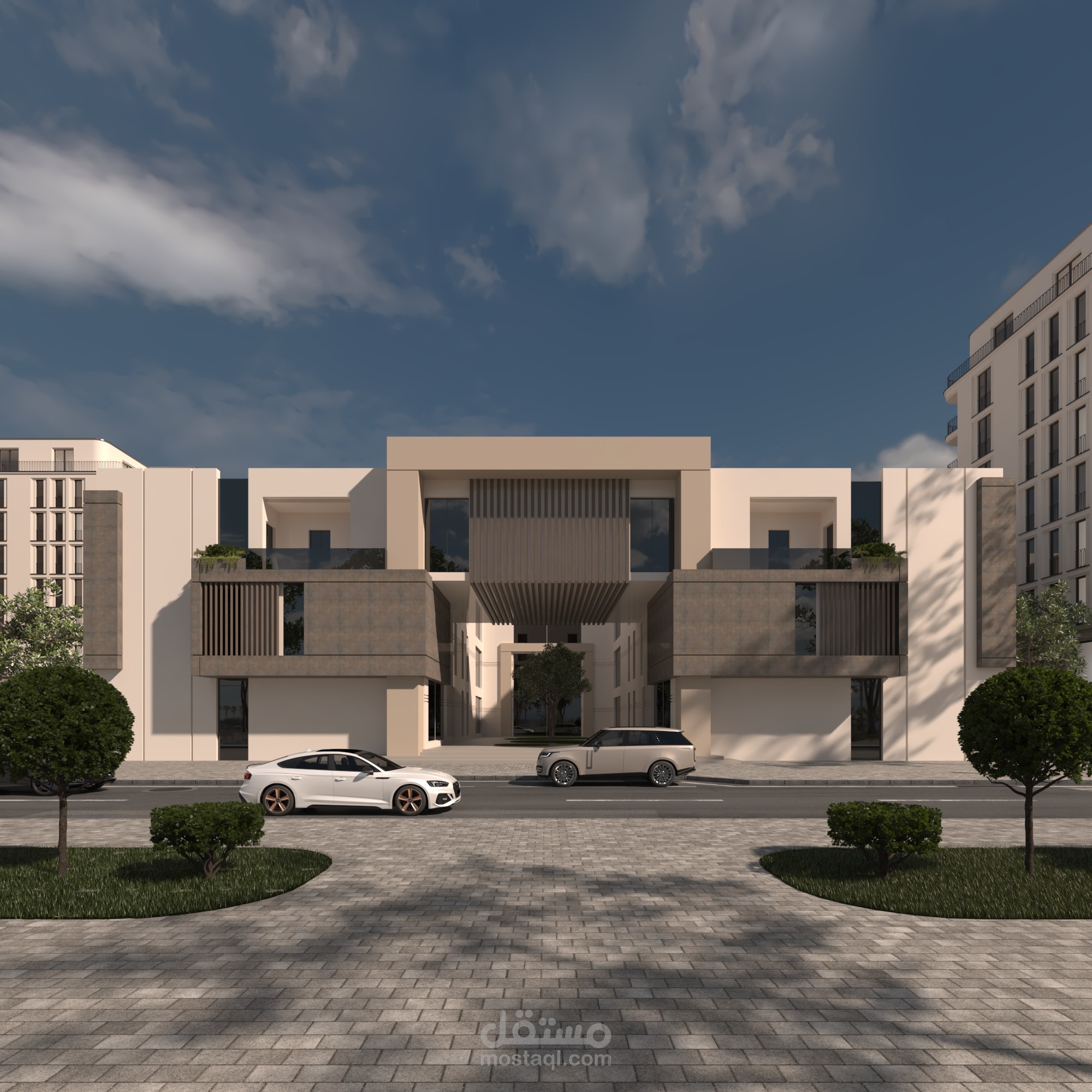 تصميم بناء سكني