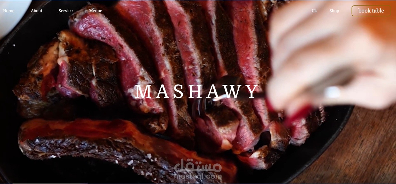 Restaurant website