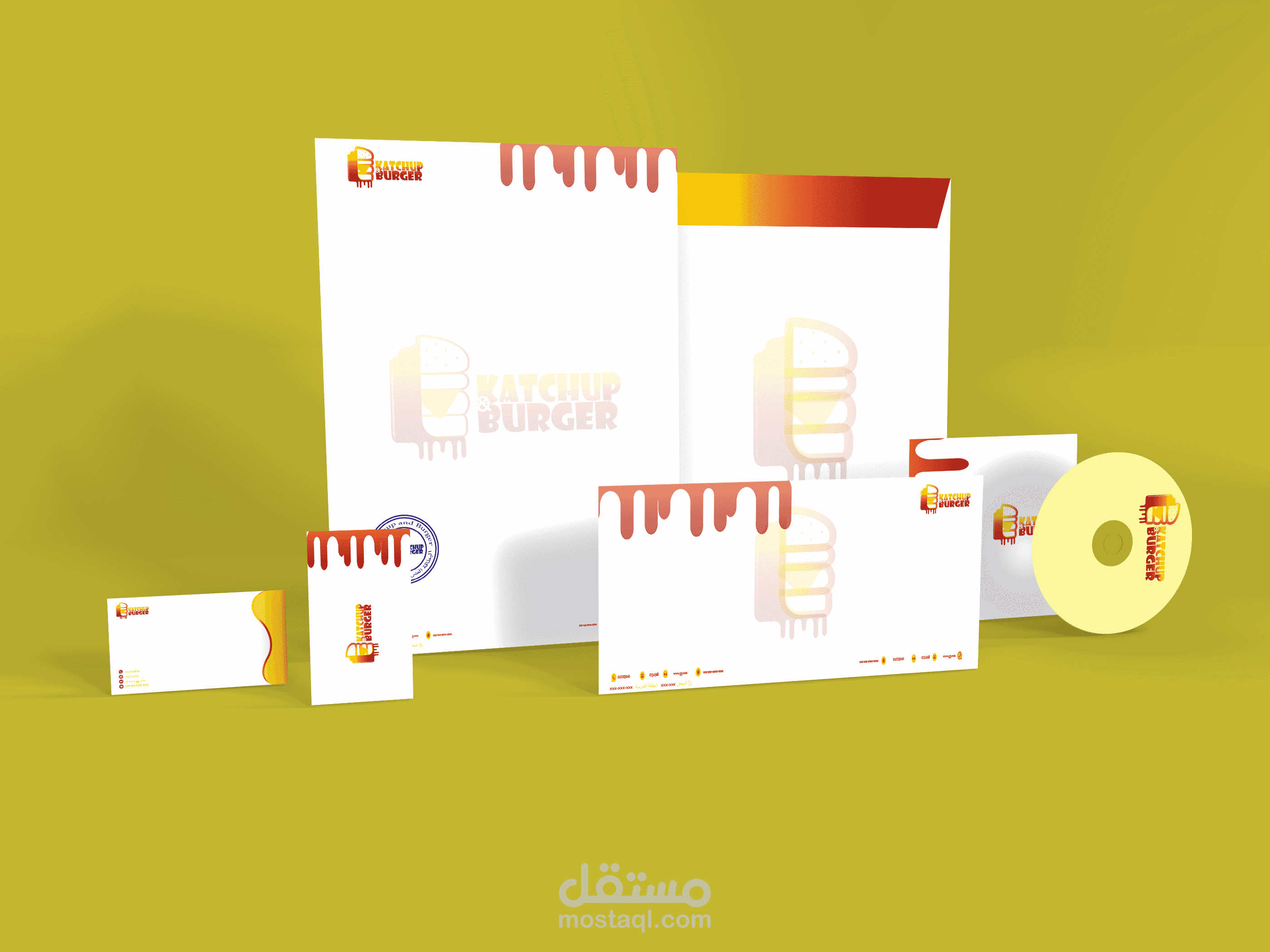 هويات بصرية احترافية (مجموعة)