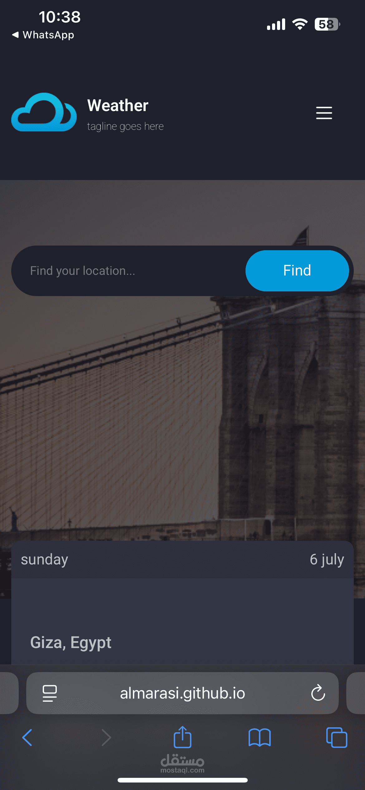Weather App