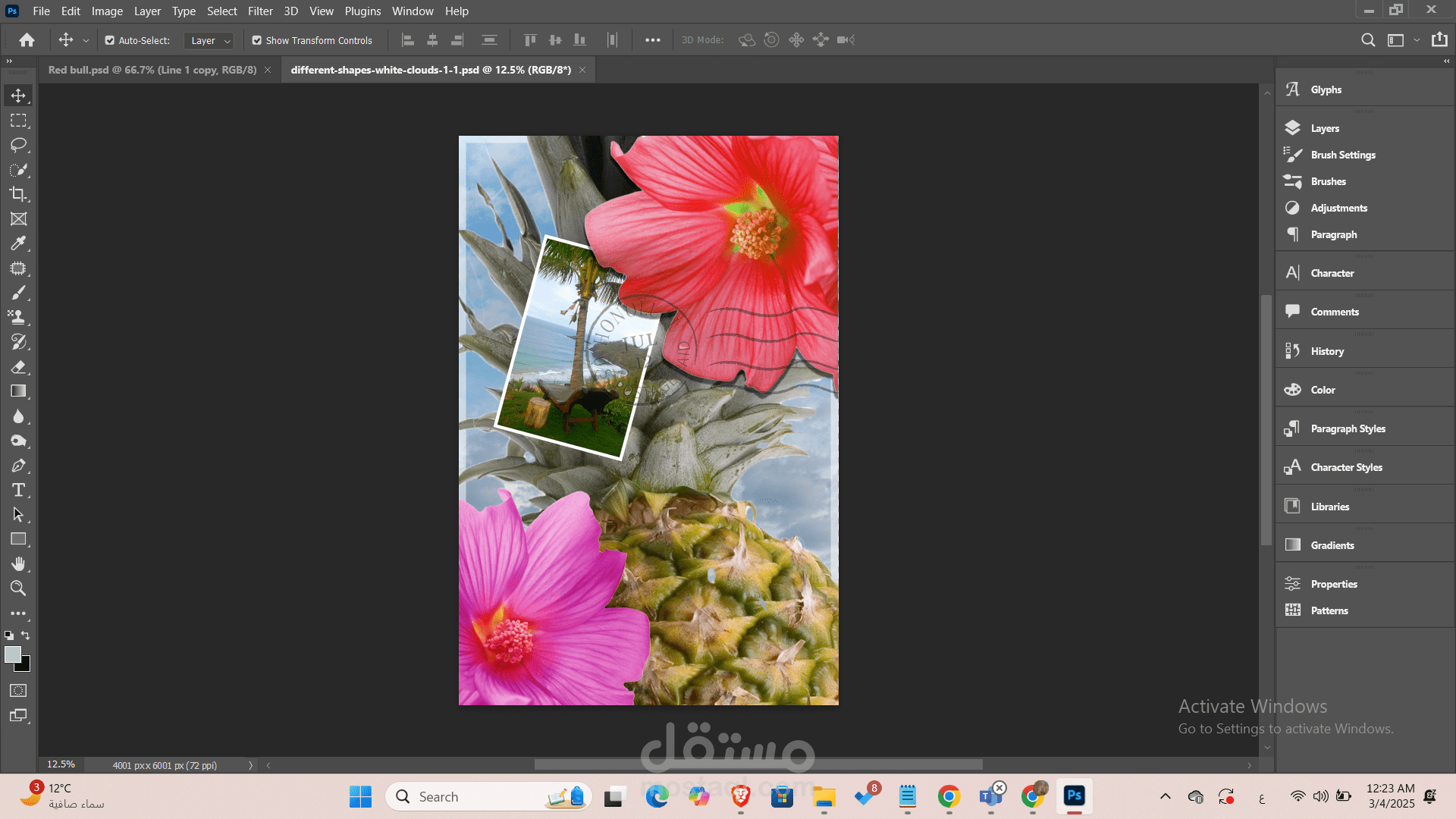 Installation of pictures