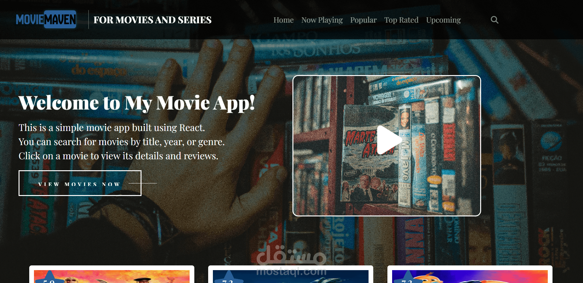 Movie Website