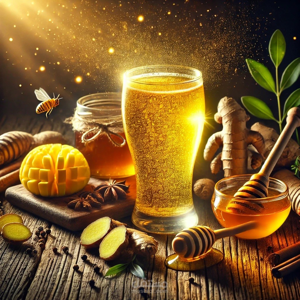 "وصفة مبتكرة للصحة العامة باستخدام المكونات الطبيعية"