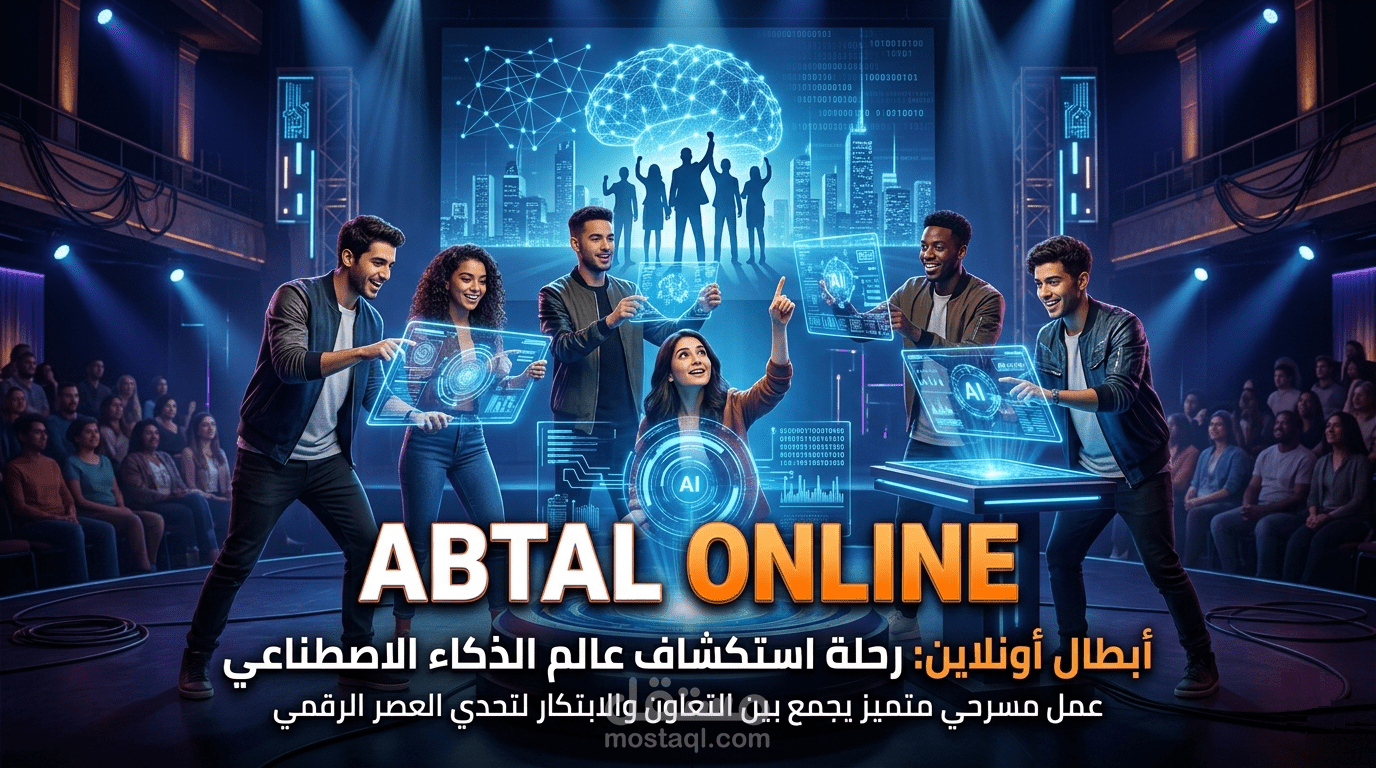 مسرحية" إحنا أبطال أونلاين"  إنتوا مين؟