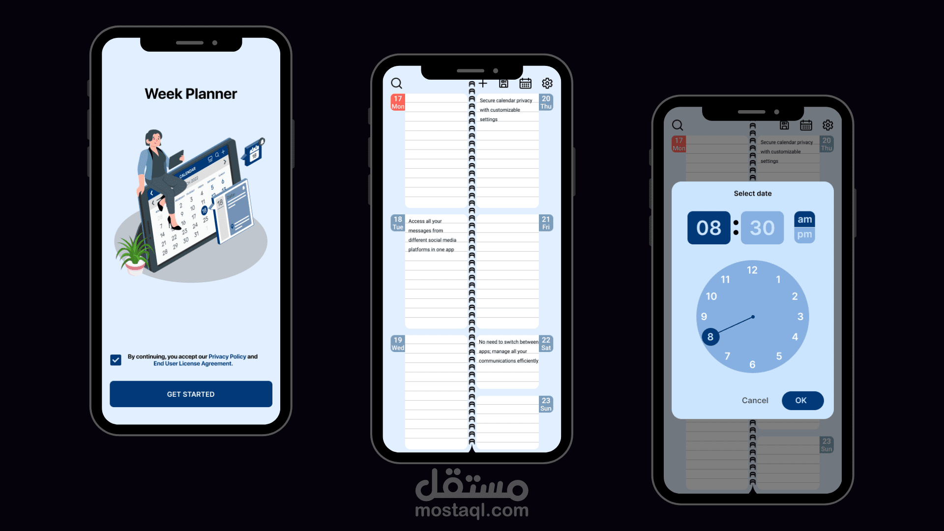 تطبيق Weekly Planner - Diary, Calendar