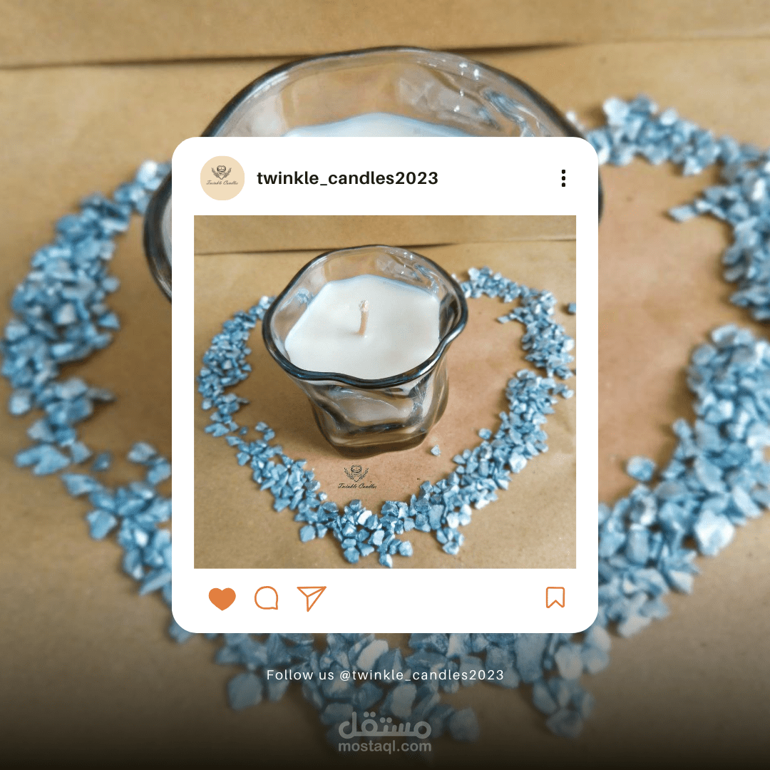 اعلان خصومات براند شمع twinkle candles