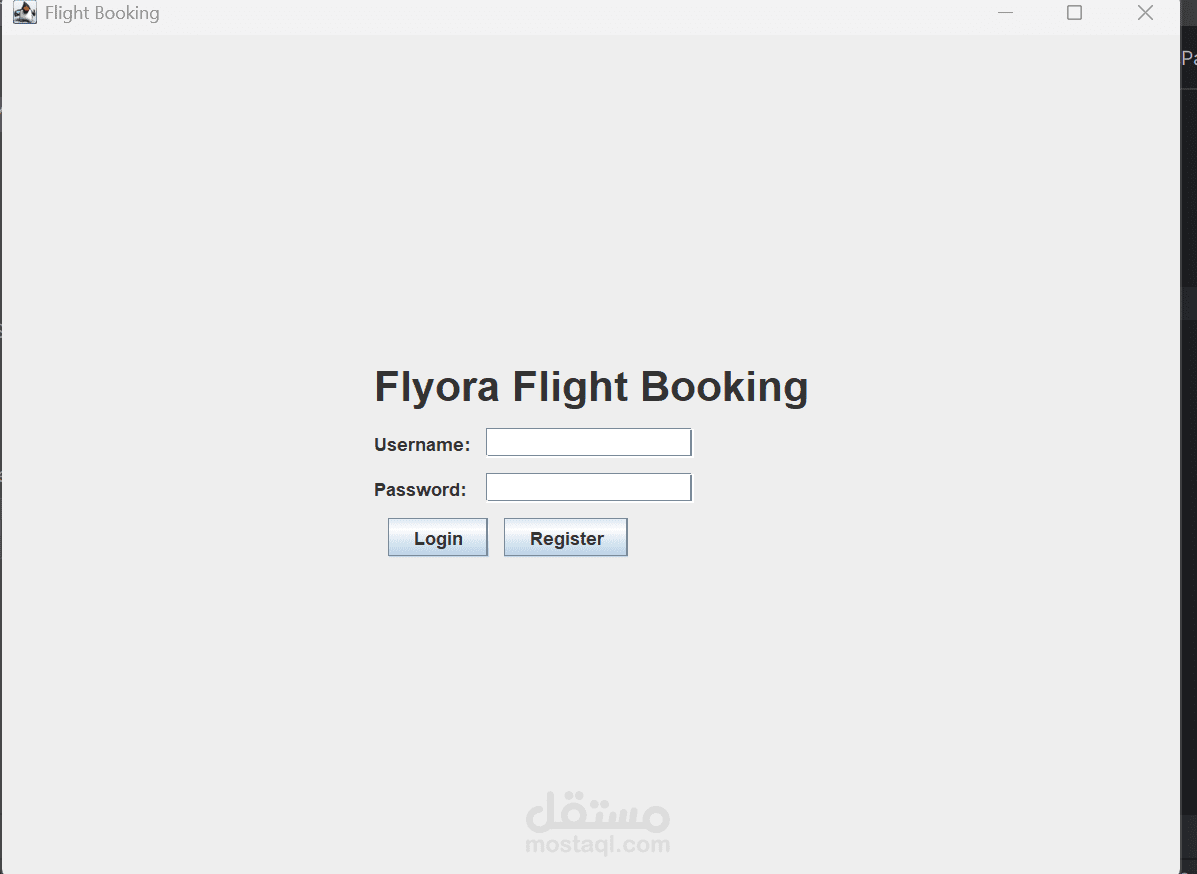 Flight booking System