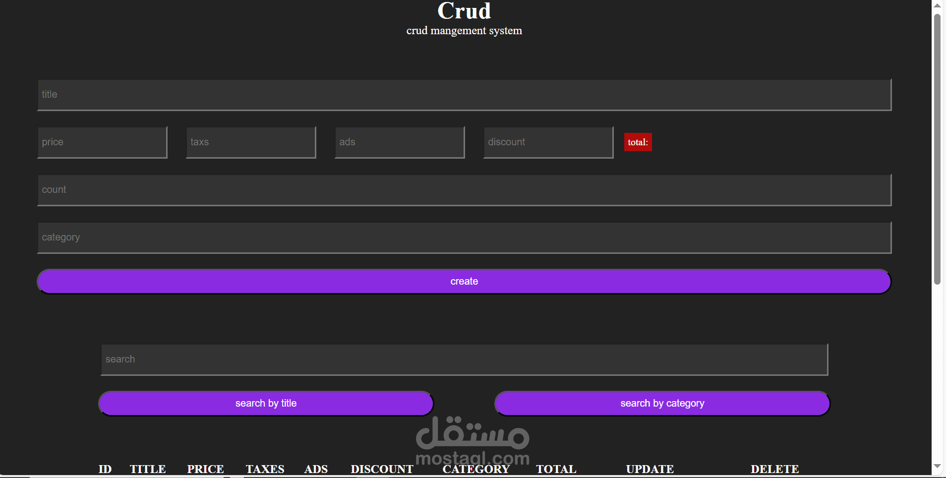 نظام ادارة المنتجات