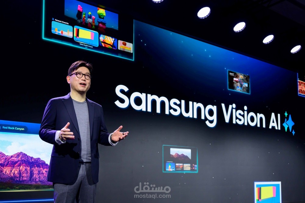 تعليق صوتي لشركة  SAMSUNG  بالانجليزية