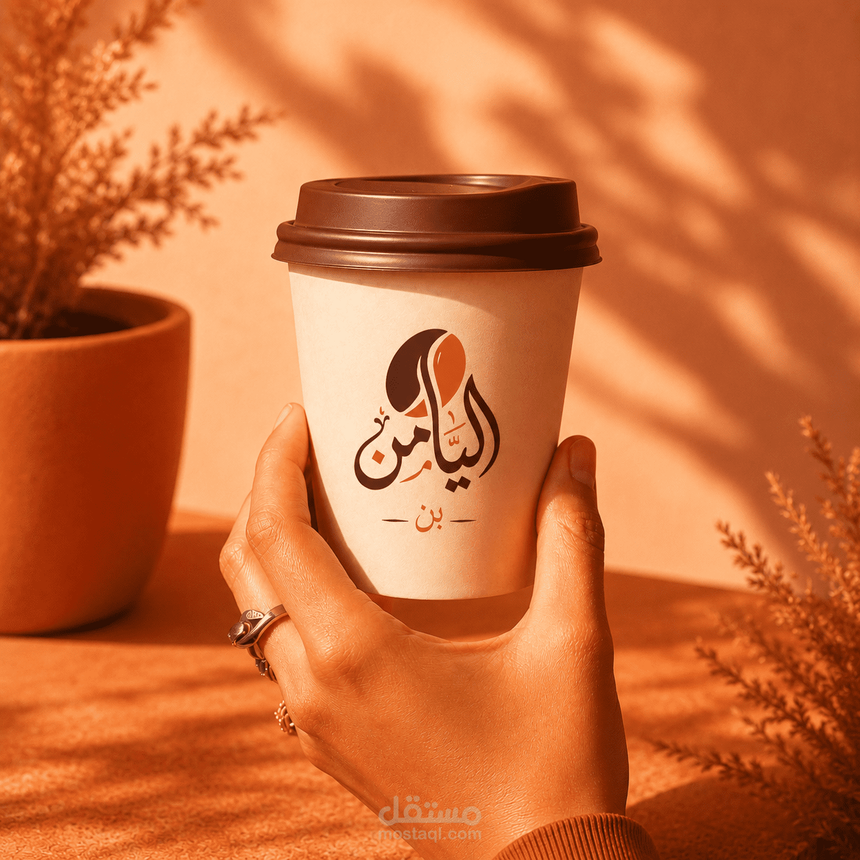 هوية بصرية لعلامة بن اليمن | Coffee Brand Identity