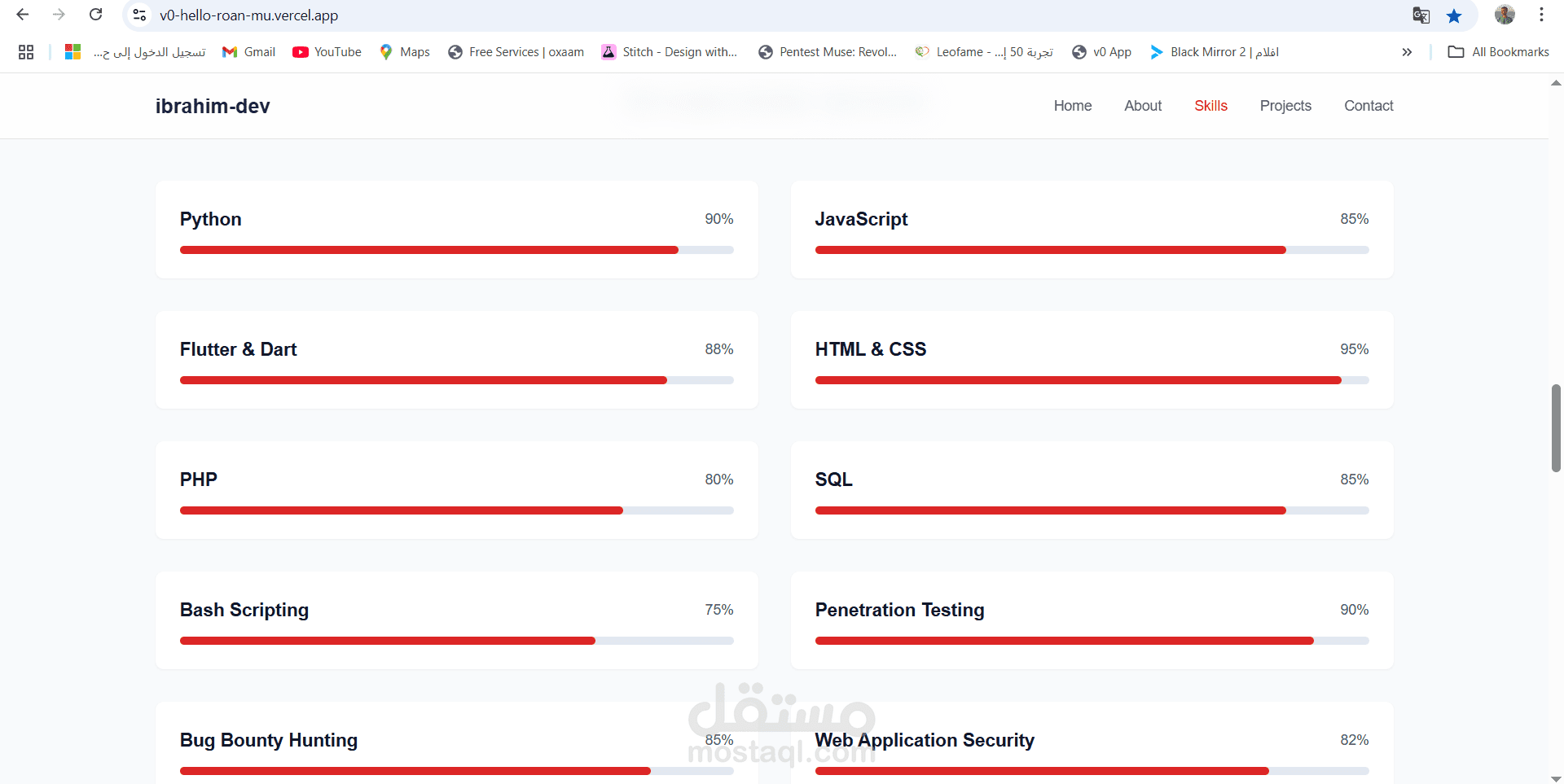 تصميم وتطوير مواقع ويب احترافية