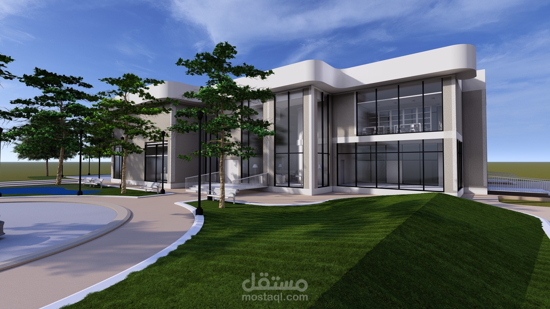 عمل ريندر خارجي و داخلي في اقل من 5 ساعات