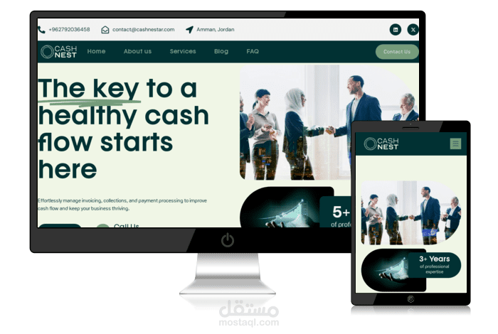 موقع شركة Cashnest