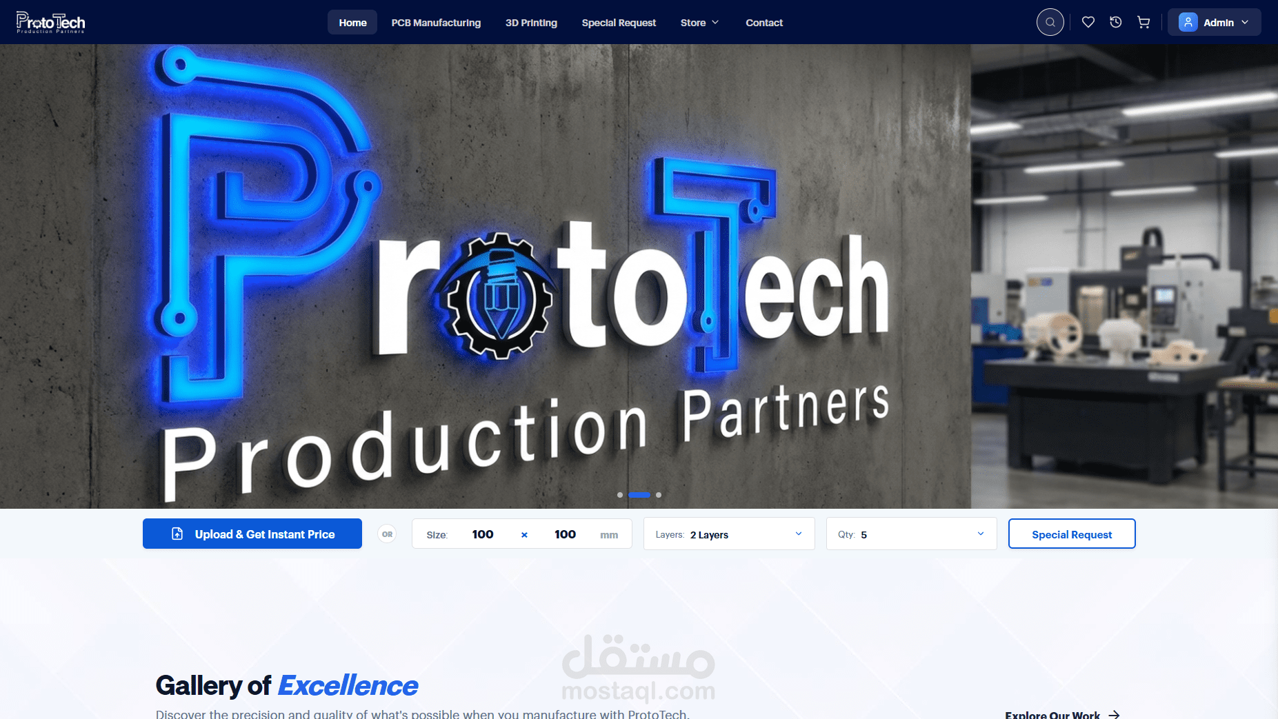 منصة ProtoTech: تصنيع الدوائر والطباعة ثلاثية الأبعاد