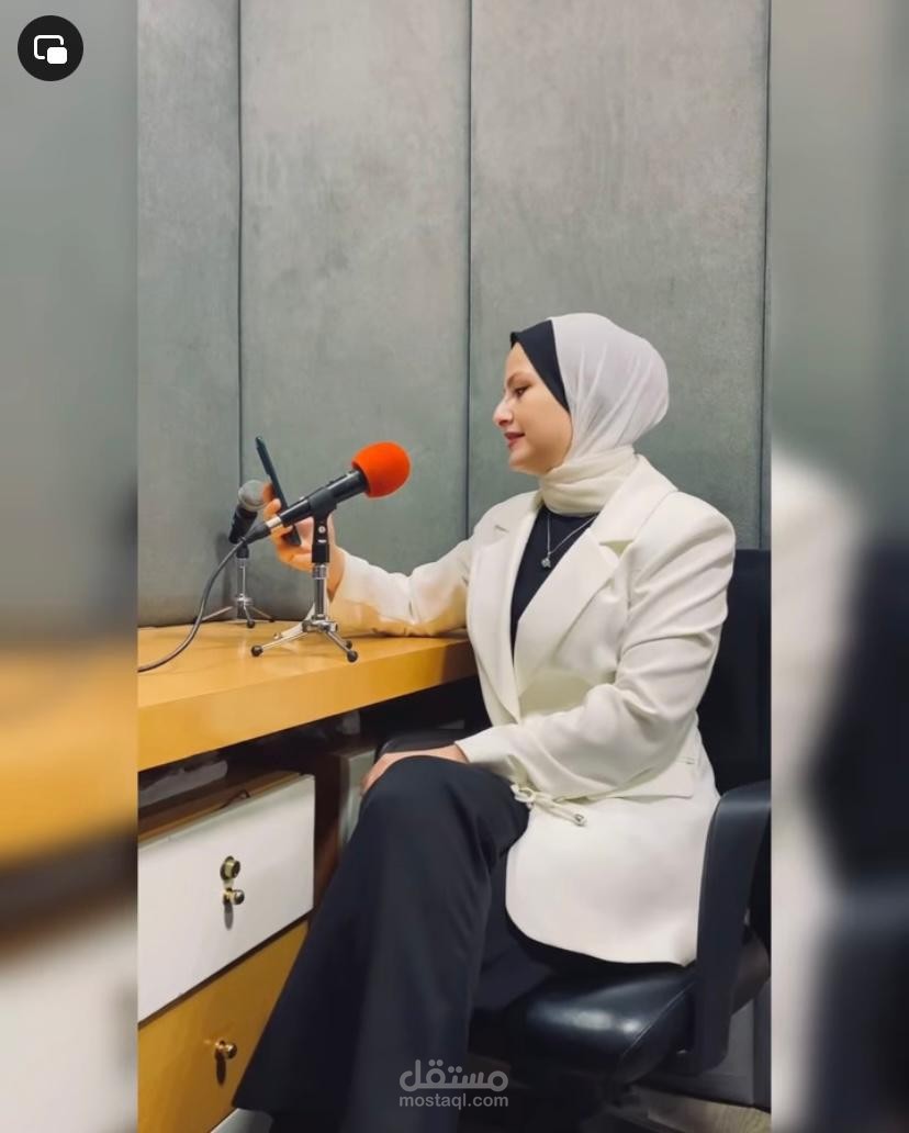 تسجيل حلقة بودكاست لصالح مركز الاعلام والتنمية المجتمعي CDMC
