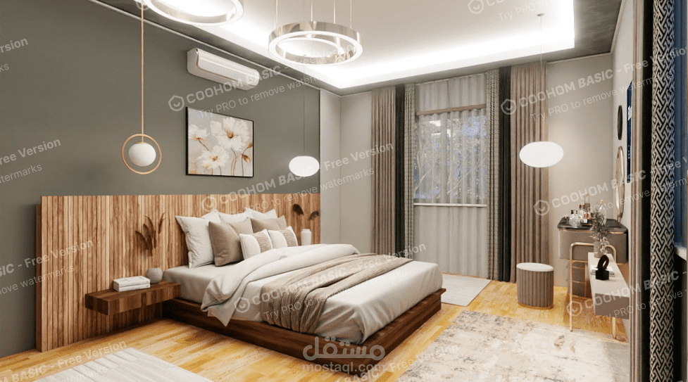 ️ تصميم غرفة نوم مودرن