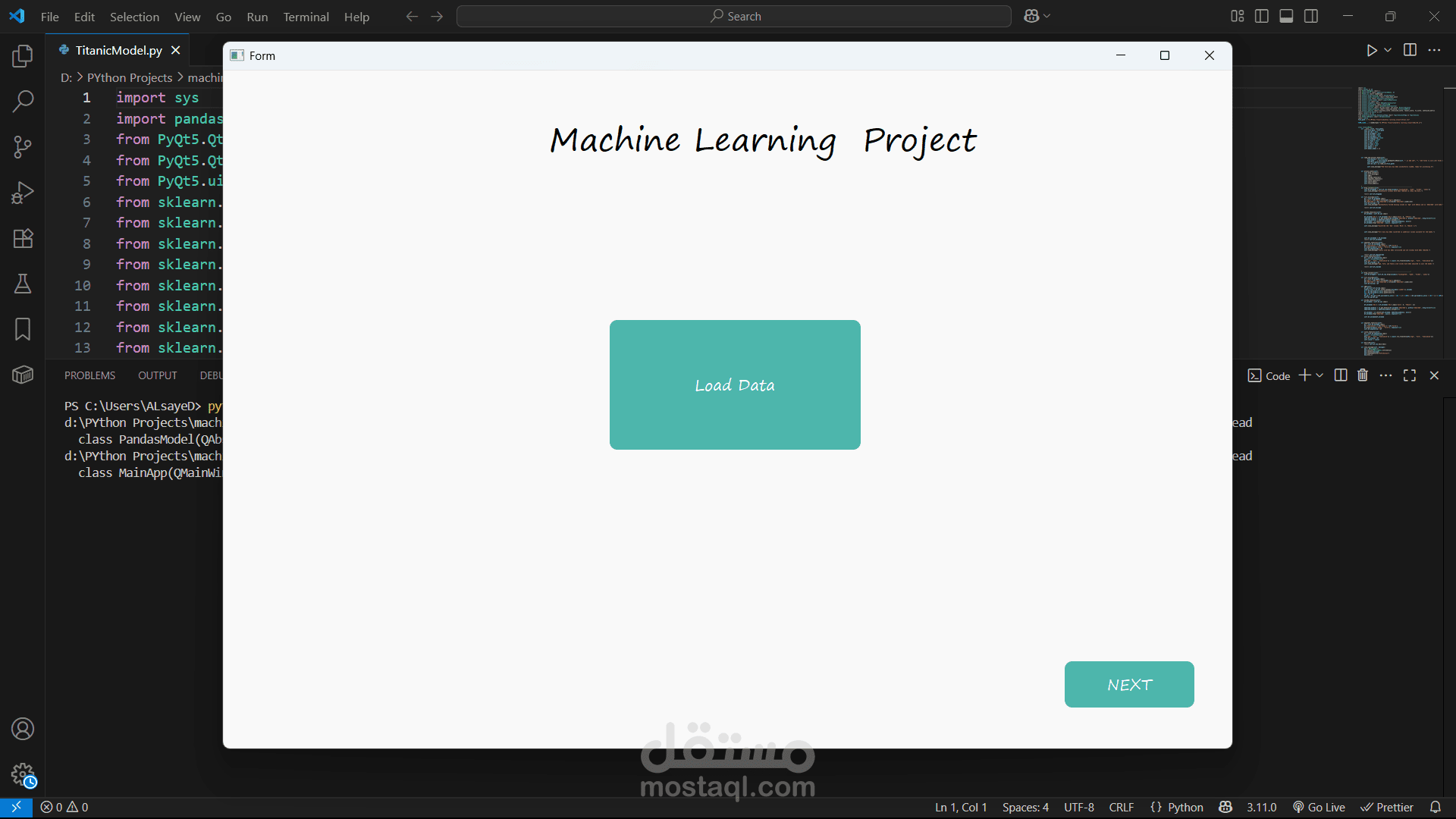تحليل بيانات باستخدام Machine Learning