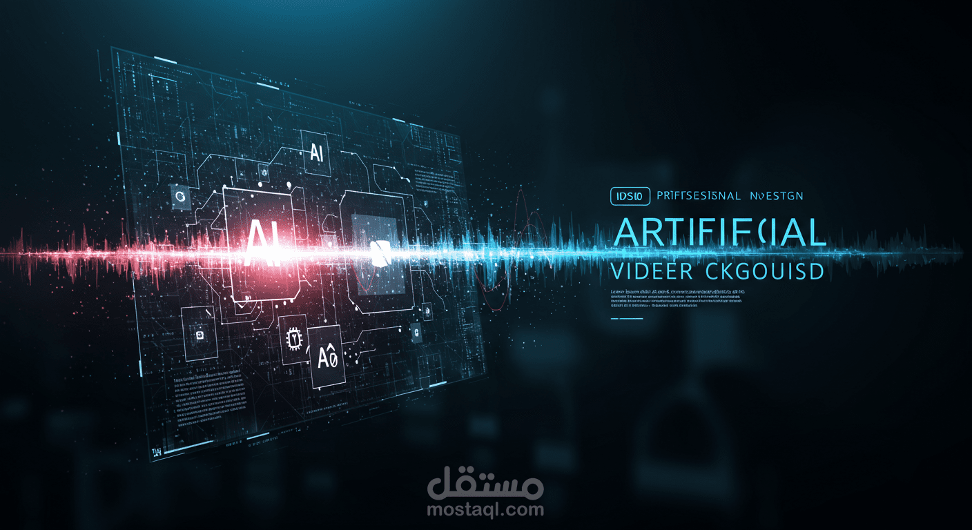 فيديو اعلاني بالذكاء الاصطناعي والمونتاج__وفيديو اعلاني وايت بورد بسيط