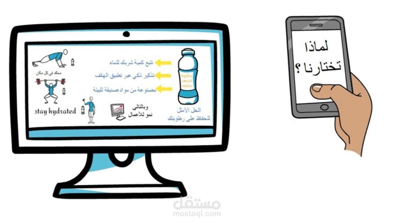 كيف يساعدك الفيديو بتقنية whiteboard فى توصيل أفكارك ؟
