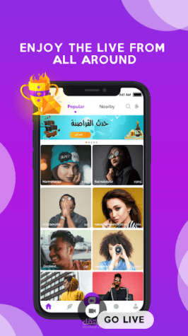 Wingo live Stream app