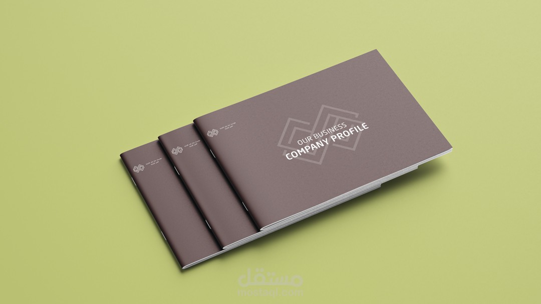 تصميم Company Profile على برنامج البوربوينت
