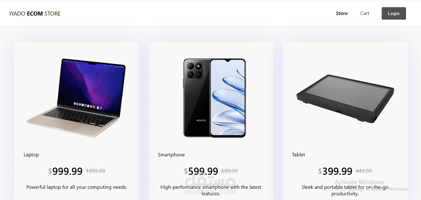 ecomerce app