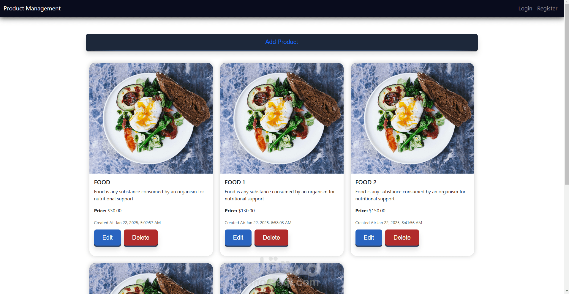 Product Management App