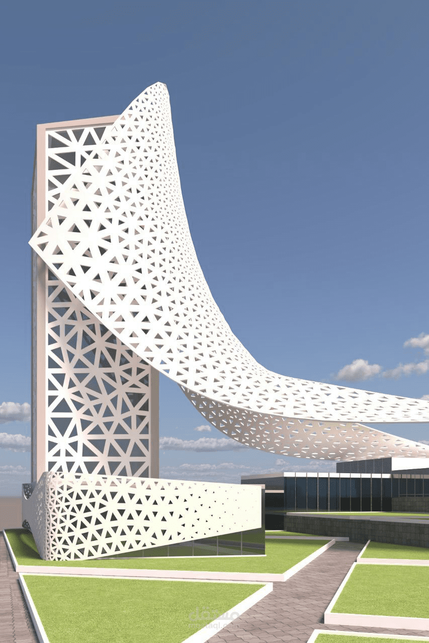 Design of a cultural complex in the Qudsaya suburb
