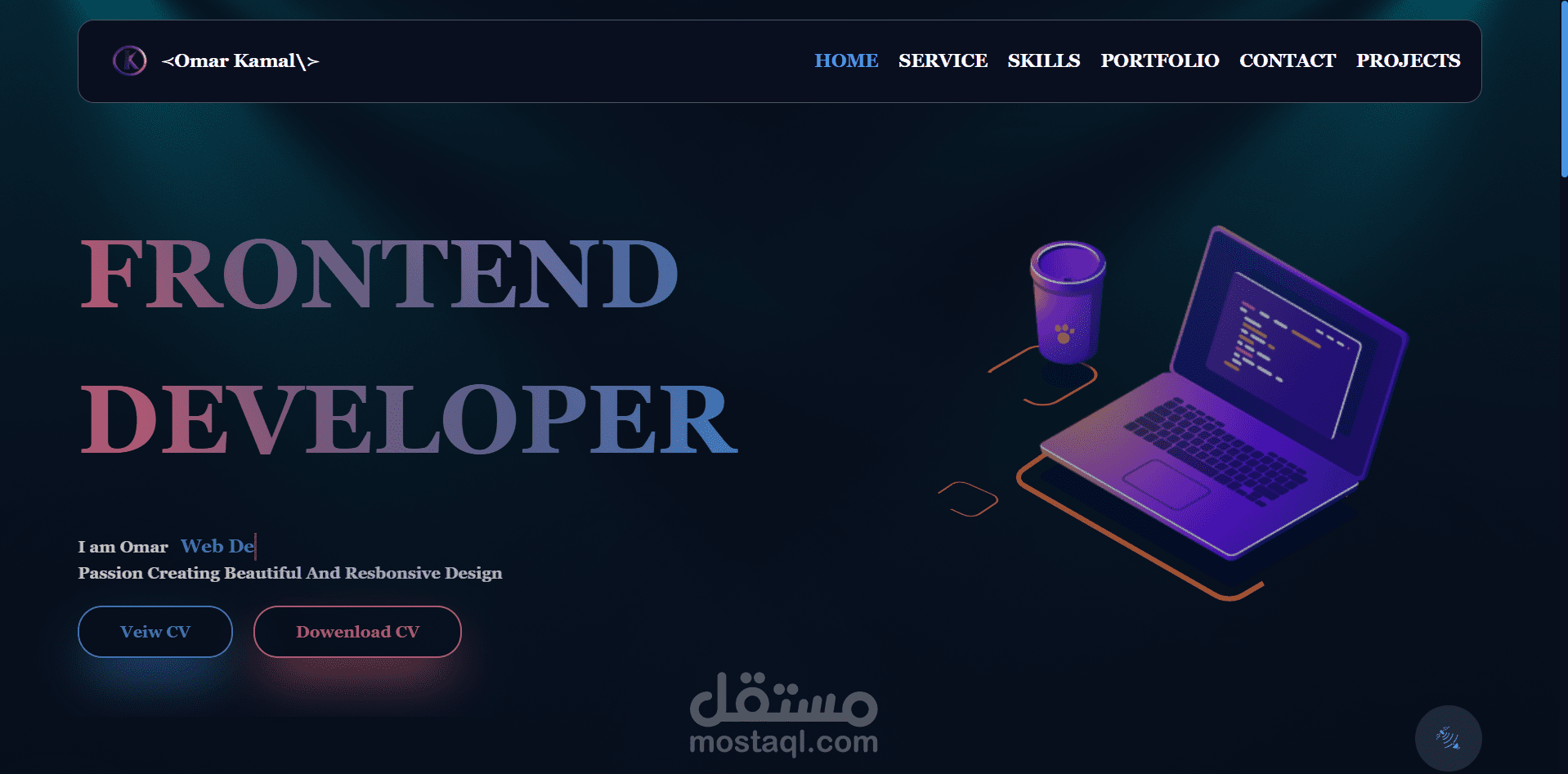 معرض أعمالي ( Portfolio )