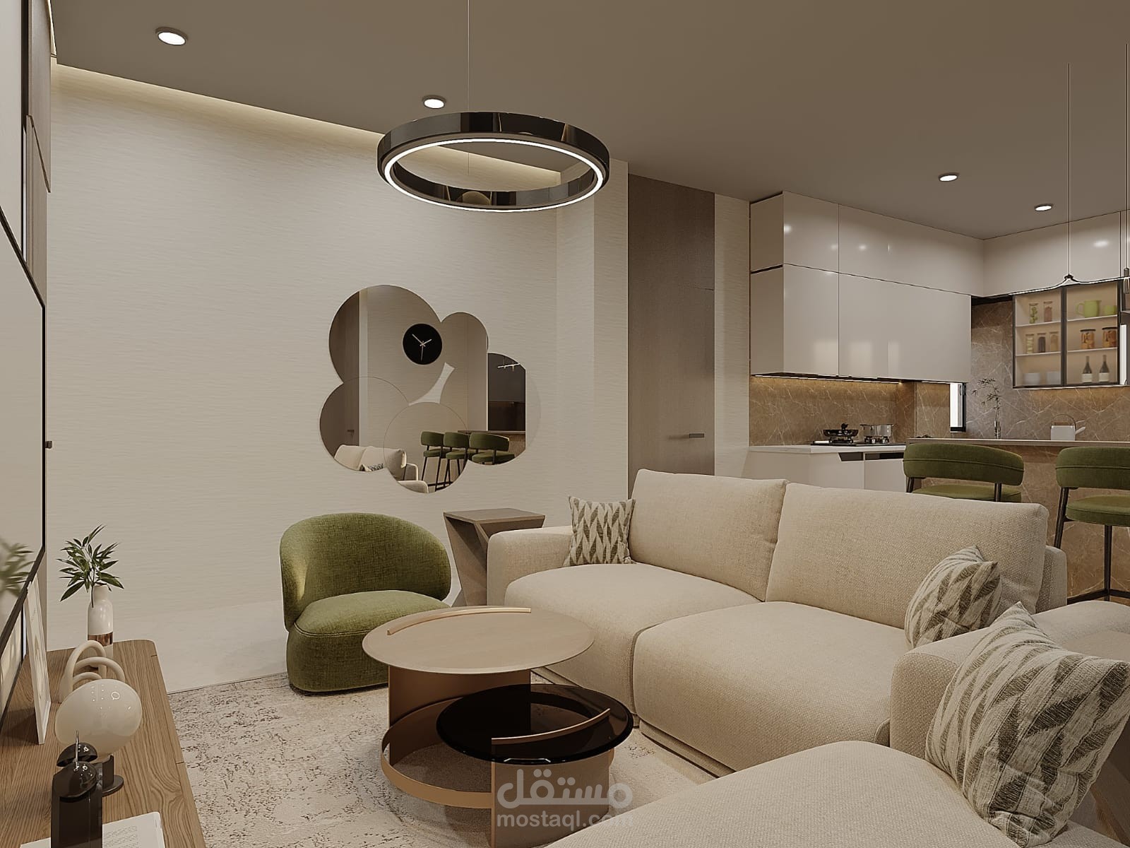تصميم داخلي ثلاثى الابعاد