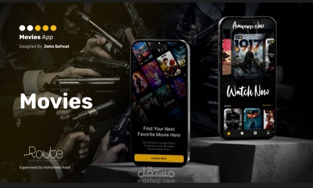 Movie App - تطبيق استعراض الأفلام باستخدام Flutter