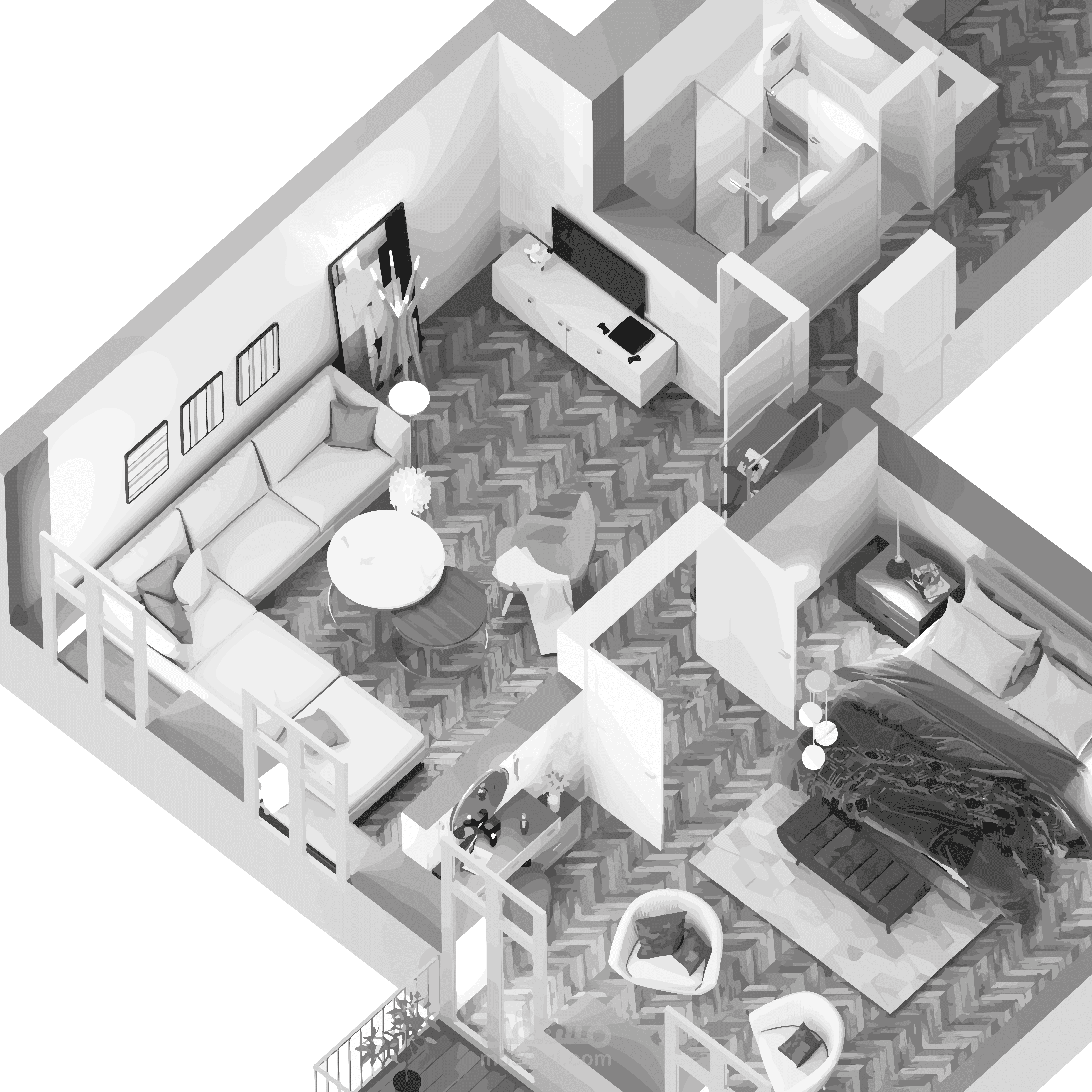 Residential Apartment Models
