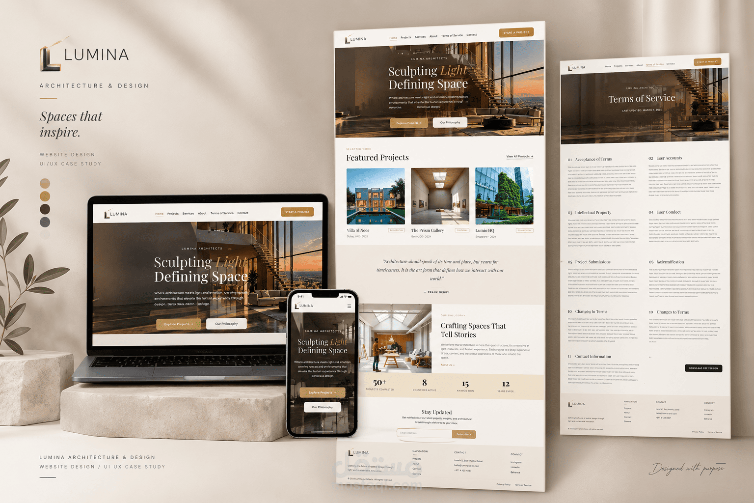 Lumina Architects Platform