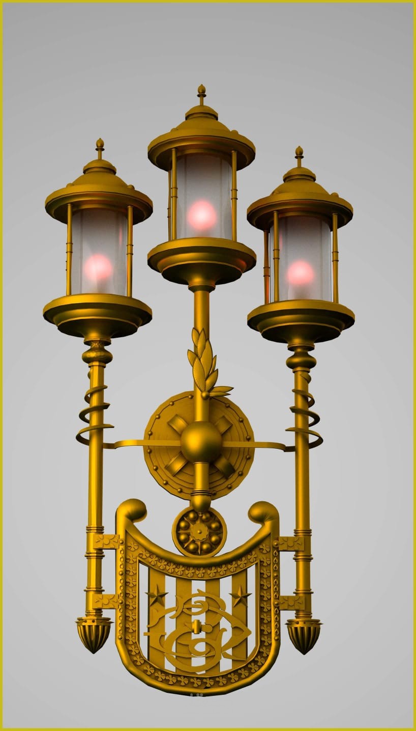 شمعدان من العصور اليونانية