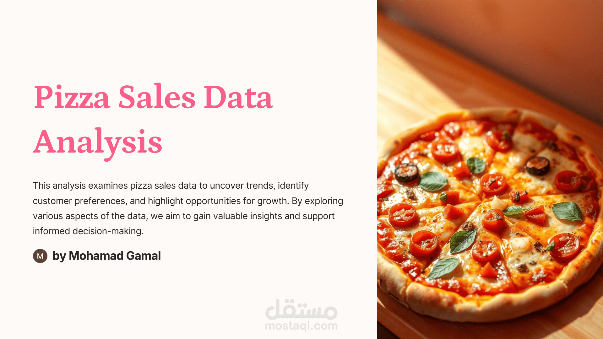 Pizza Sales Data Analysis