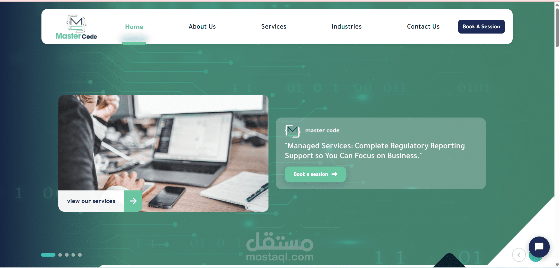 website of the company