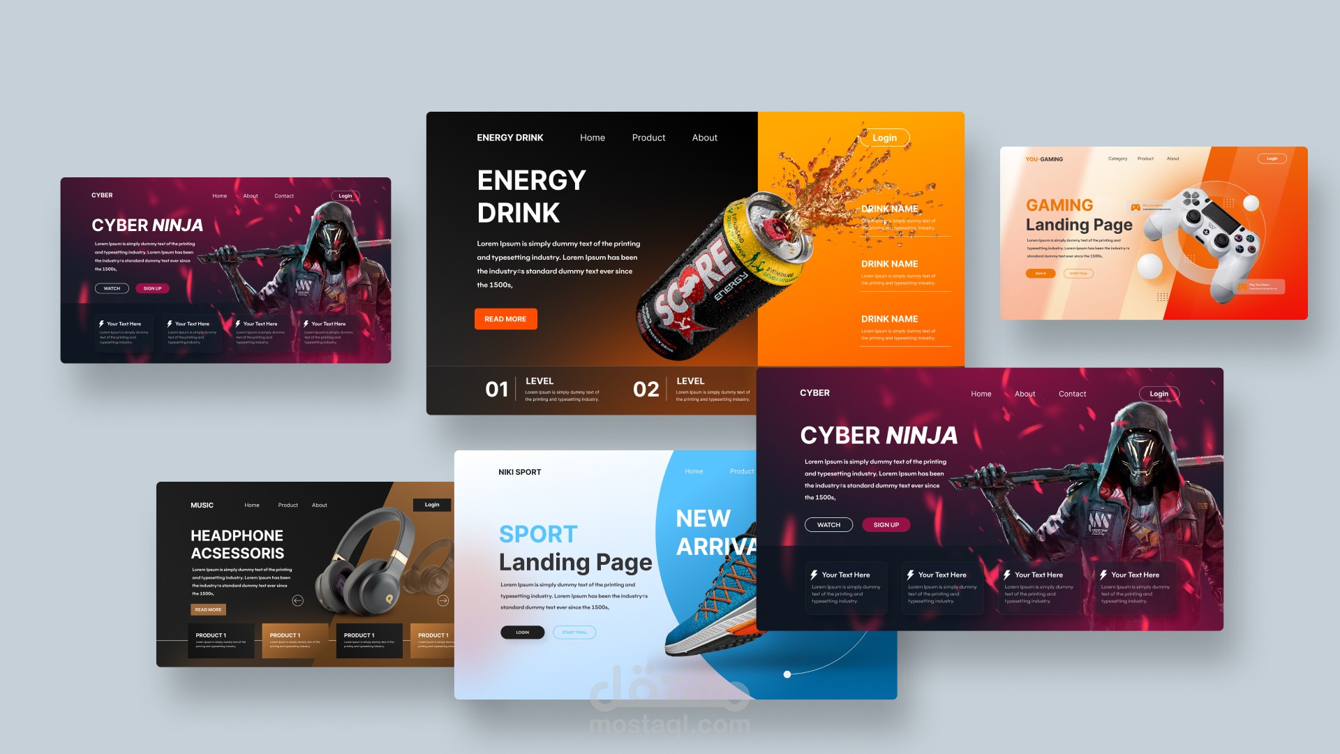 Landing Page - صفحه هبوط