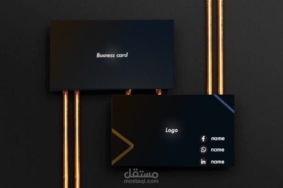 تصميم بطاقه عمل