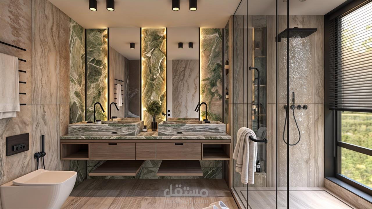 تصميم حمام