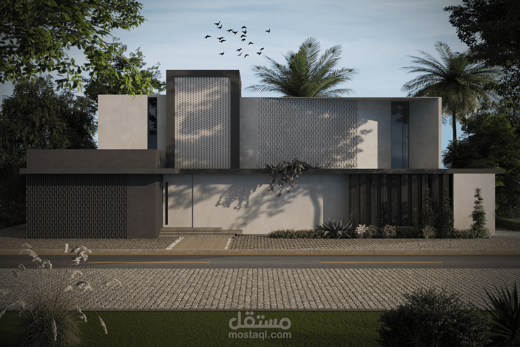 villa exterior