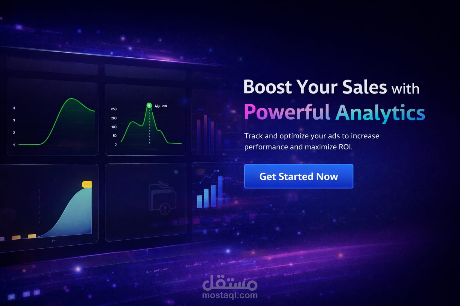 إدارة حملات مبيعات وتحسين معدل التحويل