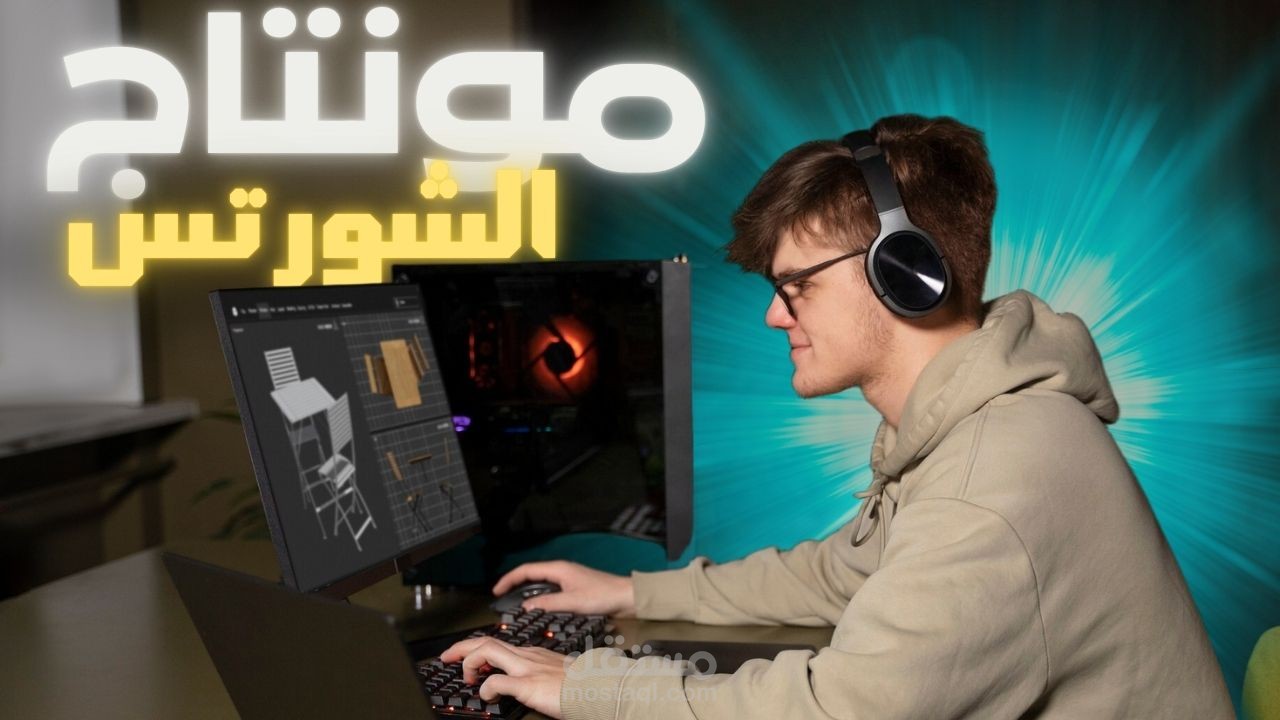مونتاج احترافي للفيديوهات القصيرة