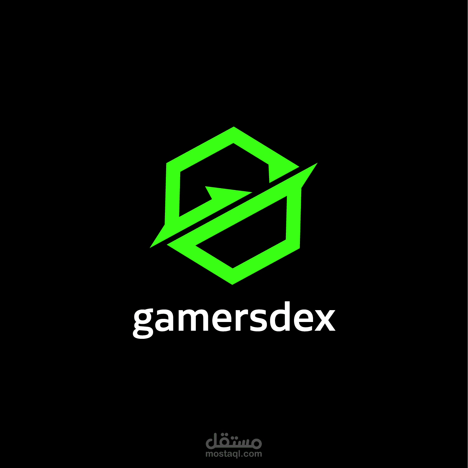 تصميم هوية بصرية لمنصة gamersdex