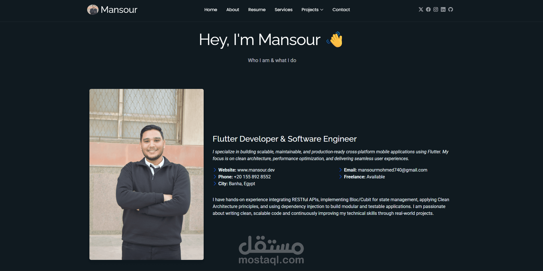 Personal Portfolio Website