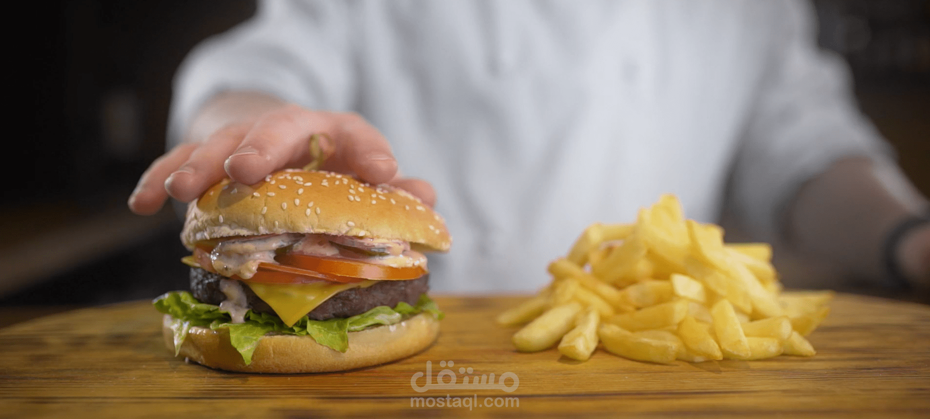 إعلان مطاعم بإنتاج كامل من الألف للياء